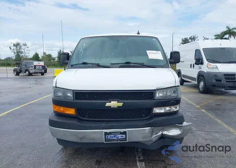 2021 Chevrolet Express Cargo Rwd 2500 Regular Wheelbase Wt z USA, uszkodzony, nr VIN 1GCWGAFP1M1244868